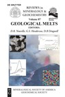 Geological Melts - Daniel R. Neuville ; Grant S. Henderson ; Donald B. Dingwell - 9781946850089
