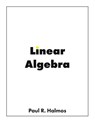 Linear Algebra - Paul R Halmos - 9781950217052