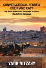 Conversational Hebrew Quick and Easy - Yazir Nitzany - 9781951244071