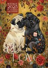 Pug Love 2025 Weekly Planner and Organizer - Nola Lee Kelsey - 9781957532561