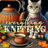 All Knitting Coloring Book for Adults - Monsoon Publishing - 9781965017517