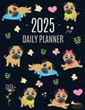 Pug Planner 2025 - Happy Oak Tree Press - 9781965994085