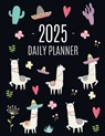 Llama Planner 2025: Cute 2025 Alpaca & Cactus Daily Organizer January-December (12 Months) Funny Farm Animal Agenda - Happy Oak Tree Press - 9781965994313