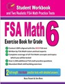 FSA Math Exercise Book for Grade 6 - Reza Nazari ; Ava Ross - 9781970036558