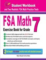 FSA Math Exercise Book for Grade 7 - Reza Nazari ; Ava Ross - 9781970036565
