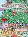 Happy Holidays Coloring Book for Adults - Zenmaster Coloring Books - 9781979708159