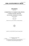 Russia and developments in Ukraine - United States Senate - 9781981439478