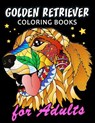 Golden Retriever Coloring Book for ADULTS: Dog and Puppy Coloring Book Easy, Fun, Beautiful Coloring Pages - Kodomo Publishing - 9781986654913