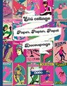 Vintage Ski Art Collage Decoupage paper - Sofs - 9781998930067
