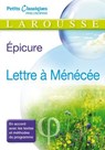 Lettre à Ménécée et autres textes - Epicure - 9782035912527