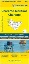 Charente-Maritime Charente - Michelin Local Map 324 -  - 9782067202269
