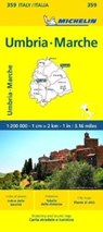 Marche & Umbria - Michelin Local Map 359 -  - 9782067258969