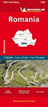 Romania - Michelin National Map 738 -  - 9782067259621