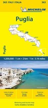 Puglia - Michelin Local Map 363 -  - 9782067262973