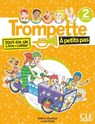 Trompette a petits pas 2: A1.1 - Livre de l'eleve + Cahier d'activites + audio download - Helene Vanthier ; Linda Maldji - 9782090396881