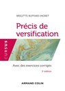 Précis de versification - 3e éd. - Brigitte Buffard-Moret - 9782200622046