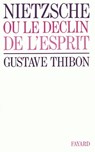 Nietzsche - Gustave Thibon - 9782213652405