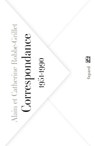 Correspondance - Catherine Robbe-Grillet ; Alain Robbe-Grillet - 9782213672755