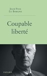 Coupable liberté - Jean-Yves Le Borgne - 9782213730448
