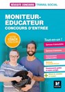Réussite Concours - Moniteur-éducateur - Concours d'entrée - Catégorie B - Préparation complète - Bernard Abchiche ; Cécile Fleury ; Nathalie Goursolas Bogren - 9782216157143