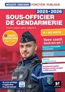 Réussite Concours - Sous-officier de gendarmerie - 2025-2026- Préparation complète - Philippe Alban ; Valérie Béal ; Michaël Mulero - 9782216177219