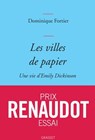 Les villes de papier - Dominique Fortier - 9782246819882