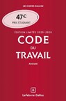 Code du travail Édition limitée 2025-2026 - Annoté - Christophe Radé ; Caroline Dechristé - 9782247248582