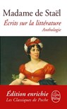 Ecrits sur la littérature - Madame de Staël - 9782253094814