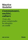 Communauté, société, culture - Maurice Godelier - 9782271133700