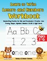 Learn to Write Letters and Numbers Workbook - Isabela & Buzzy - 9782283668504