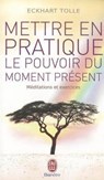 Mettre en pratique le pouvoir du moment présent : Enseignements essentiels, méditations et exercices pour jouir d'une vie libérée - Eckhart Tolle - 9782290020210