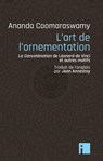 L'Art de l'ornementation - Ananda Coomaraswamy - 9782376500384