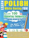LEARN POLISH WHILE HAVING FUN! - FOR ADULTS - Linguas Classics - 9782385110499
