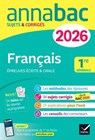 Annales du bac 2026 - Annabac Français 1re générale (bac de français écrit & oral) - Hélène Bernard ; Sylvie Dauvin ; Ronan Guellec ; Mathilde de Maistre ; Florian Pennanech ; Sophie Saulnier ; Swann Spies ; Bérangère Touet ; Laure Warot - 9782401118140