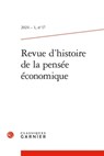 Revue d'Histoire de la Pensee Economique 2024-1,17 - Thierry Demals - 9782406171157