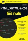 HTML, XHTML et CSS Poche Pour les Nuls, 4e - Ed Tittel ; Jeff Noble - 9782412036389