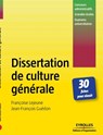 Dissertation de culture generale - Jean-Francois Guedon ; Francoise LeJeune - 9782708137622