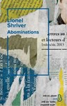 Abominations, le nouveau brûlot de l'autrice culte de Il faut qu'on parle de Kevin - Lionel Shriver - 9782714403506