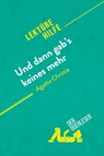 Und dann gab's keines mehr von Agatha Christie (Lektürehilfe) - der Querleser - 9782808021111