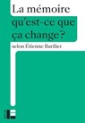 La mémoire - Etienne Barilier - 9782830953237