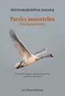 Paroles immortelles - Maharaj Siddharameshwar - 9782866813031