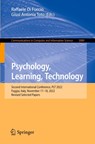 Psychology, Learning, Technology - Raffaele Di Fuccio ; Giusi Antonia Toto - 9783031817052