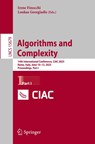 Algorithms and Complexity - Irene Finocchi ; Loukas Georgiadis - 9783031929311