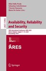 Availability, Reliability and Security - Mila Dalla Preda ; Sebastian Schrittwieser ; Vincent Naessens - 9783032006233