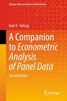 A Companion to Econometric Analysis of Panel Data - Badi H. Baltagi - 9783032096869