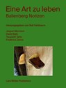 Eine Art zu leben - Rolf Fehlbaum - 9783037787236