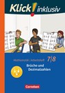 Klick! inklusiv 7./8. Schuljahr - Arbeitsheft 2 - Brüche und Dezimalzahlen - Elisabeth Jenert ; Petra Kühne - 9783060021215