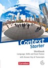 Context Starter Workbook: Language, Skills and Exam Trainer. Workbook - Mit Answer Key & Transcripts - Geoff Sammon - 9783060334643