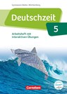 Deutschzeit  Band 5: 9. Schuljahr - Baden-Württemberg - Arbeitsheft mit interaktiven Übungen auf scook.de - Renate Gross ;  Franziska Jaap ;  Anne Jansen ;  Sophie Porzelt ;  Toka-Lena Rusnok - 9783060632770