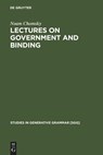 Lectures on Government and Binding - Noam Chomsky - 9783110141313